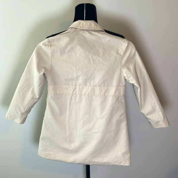 Gap Factory Store Lined Khaki Jacket Size Small (5-6) - Picture 2 of 4